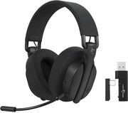 WHITE SHARK 3-IN-1 WIRELESS FOLDABLE GAMING HEADPHONES WGH-2444 FIRECREST BLACK FIRECREST-B