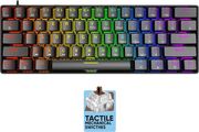 ARMAGGEDDON MECHANICAL KEYBOARD MKA-1C NEX BLACK TACTILE BROWN SWITCH MKA-1C-NEX-BT