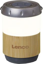 LENCO LENCO BTL-030BA BAMBOO LANTERN WITH BLUETOOTH SPEAKER
