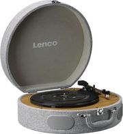 LENCO LENCO LS-66GY ROUND TURNTABLE WITH AT-3600 AND BUILT-IN SPEAKE