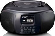 LENCO LENCO SCD-6000BK PORTABLE INTERNET RADIO WITH DAB+/FM, BT CD PLAYER LARGE LCD COLOUR DISPLAY BLACK