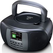 LENCO LENCO SCD-860BK PORTABLE DAB+/FM RADIO WITH BLUETOOTH, CD PLAYER AND LARGE LCD COLOUR DISPLAY BLACK
