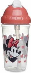 STOR DISNEY: MINNIE MOUSE HEART FULL - TODDLER FLEXI STRAW CUP (10786)