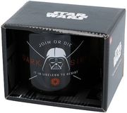 STOR: DISNEY: STAR WARS - DARK SIDE CERAMIC BREAKFAST MUG IN GIFT BOX (400ML) (1560)