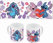 STOR DISNEY: STITCH &amp;AMPAMP ANGEL WITH HEART - YOUNG ADULT CERAMIC MUG IN GIFT BOX (325ML) (93488)