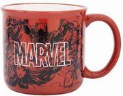 STOR: MARVEL PATTERN - CERAMIC BREAKFAST MUG IN GIFT BOX (400ML) (75434)