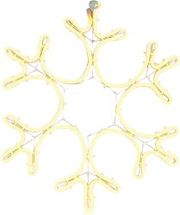 EUROLAMP ΧΙΟΝΟΝΙΦΑΔΑ 3M ΝEON LED ΦΩΤΟΣΩΛΗΝΑΣ ΜΟΝΟΚΑΝΑΛΟΣ ΘΕΡΜΟ ΛΕΥΚΟ 38X35CM IP44 600-23033