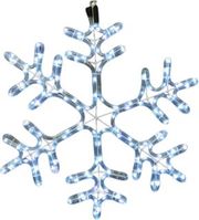 EUROLAMP ΧΙΟΝΟΝΙΦΑΔΑ ΛΕΥΚΗ FLASH LED ΜΕ 6M. ΦΩΤ/ΝΑ 59X50CM IP44 600-20165