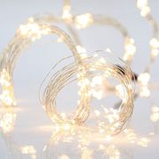 EUROLAMP ΧΤΑΠΟΔΙ 200 ΜΙΝΙ LED ΜΕΤΑΣΧ/ΣΤΗΣ ΣΤΑΘ. ΑΣΗΜΙ ΚΑΛ. ΘΕΡΜΟ ΛΕΥΚΟ(10 LINESX20)ΠΡΟΕΚΤΑΣΗ 5M