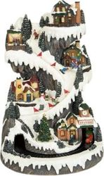 EUROLAMP ΧΩΡΙΟ ΜΕ ΧΙΟΝΟΔΡΟΜΙΚΗ ΠΙΣΤΑ/ΤΡΕΝΑΚΙ ΜΕΤΑΣΧ/ΣΤΗΣ ΜΕ ΜΟΥΣΙΚΗ/ΚΙΝΗΣΗ 40X41.5X58.5CM 600-46325