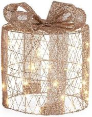 EUROLAMP ΦΩΤΙΖΟΜΕΝΑ ΣΤΡΟΓΓΥΛΑ ΔΩΡΑ 15-20-25CM ΜΠΑΤΑΡΙΑΣ TIMER ΘΕΡΜΟ ΛΕΥΚΟ LED IP20 600-44342