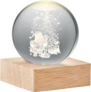 EUROLAMP ΦΩΤΙΖΟΜΕΝΗ ΜΠΑΛΑ 8CM USB 6 ΘΕΡΜΑ ΛΕΥΚΑ SMD LED BΑΣΗ 7CM ΠΡΟΕΚΤΑΣΗ 70CM IP20 600-47061