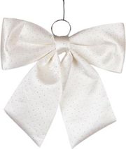 EUROLAMP ΦΙΟΓΚΟΣ ΛΕΥΚΟΣ ΜΕ ΚΡΥΣΤΑΛΛΑΚΙΑ 44CM 600-46398