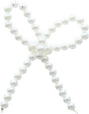 EUROLAMP ΦΙΟΓΚΟΣ ΜΕ ΛΕΥΚΕΣ ΠΕΡΛΕΣ 8X8CM 600-47704