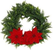 EUROLAMP ΣΤΕΦΑΝΙ ΜΕ ΤΡΙΑ ΑΛΕΞΑΝΔΡΙΝΑ 60CM 600-47075