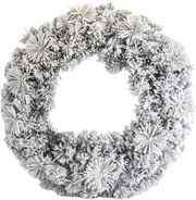 EUROLAMP ΣΤΕΦΑΝΙ ΧΙΟΝΙΣΜΕΝΟ NATURAL 50CM 600-30212