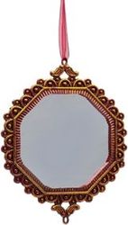 EUROLAMP ΣΤΟΛΙΔΙ ΚΡΕΜΑΣΤΟ VINTAGE ΚΑΘΡΕΦΤΗΣ ΜΠΡΟΝΖΕ 15.5X12CM 600-47361