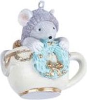 EUROLAMP ΣΤΟΛΙΔΙ ΠΟΛΥΡΕΖΙΝ ΦΛΥΤΖΑΝΑΚΙ ΜΕ ΠΟΝΤΙΚΑΚΙ ΛΕΥΚΟ 4X5X5.5CM 600-46263