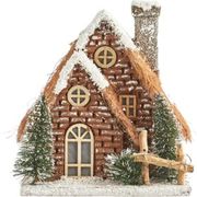 EUROLAMP ΣΠΙΤΑΚΙ ΦΩΤΙΖΟΜΕΝΟ ΚΑΦΕ ΜΠΑΤΑΡΙΑΣ 22,5X18X24,5CM 600-43989