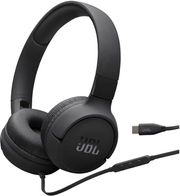 JBL TUNE 520C (BLACK) ON-EAR WIRED HEADPHONES
