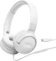 JBL TUNE 520C (WHITE) ON-EAR WIRED HEADPHONES