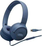 JBL TUNE 520C (BLUE) ON-EAR WIRED HEADPHONES