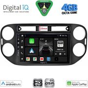 DIGITAL IQ BXF 6760BL_CPAA (9INC) MULTIMEDIA TABLET FOR VW TIGUAN MOD. 2011-2016 (BLACK)
