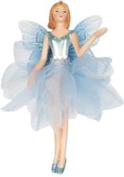 EUROLAMP ΝΕΡΑΙΔΑ ΜΕ ΓΑΛΑΖΙΑ ΦΟΥΣΤΑ 13,5CM 600-46464