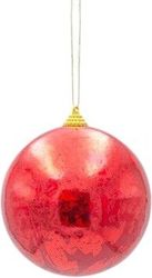 EUROLAMP ΜΠΑΛΑ ΜΕΤΑΛΛΙΚΟ KOKKINO ΣΕΤ 3ΤΜΧ 10CM 600-47633