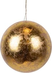 EUROLAMP ΜΠΑΛΑ ΜΕΤΑΛΛΙΚΟ ΧΡΥΣΟ 20CM 600-46118