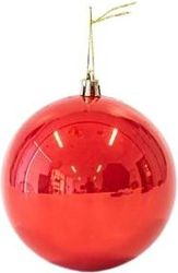 EUROLAMP ΜΠΑΛΑ ΠΛΑΣΤΙΚΗ ΚΟΚΚΙΝΗ ΠΕΡΛΕ ΣΕΤ 6ΤΜΧ 10CM 600-45822