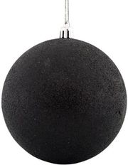 EUROLAMP ΜΠΑΛΑ ΠΛΑΣΤΙΚΗ ΜΑΥΡΗ ΣΕΤ 6ΤΜΧ 10CM 600-42705