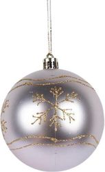 EUROLAMP ΜΠΑΛΑ ΠΛΑΣΤΙΚΗ ΣΑΜΠΑΝΙ ΜΕ ΧΙΟΝΟΝΙΦΑΔΕΣ ΣΕΤ 6ΤΜΧ 8CM 600-46547