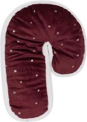 EUROLAMP ΜΑΞΙΛΑΡΙ ΜΠΑΣΤΟΥΝΑΚΙ ΜΠΟΡΝΤΟ ΒΕΛΟΥΔΟ ΜΕ ΧΡΥΣΑ ΑΣΤΕΡΑΚΙΑ 6X30X45CM 600-46031