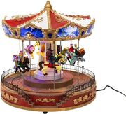 EUROLAMP ΚΑΡΟΥΖΕΛ ΜΕ ΑΛΟΓΑΚΙΑ ΜΟΥΣΙΚΗ ΚΑΙ ΚΙΝΗΣΗ ΜΕ ΜΕΤΑΣΧ/ΣΤΗ 25,3Χ25,1Χ26,3CM 600-46365