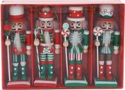 EUROLAMP ΚΑΡΥΟΘΡΑΥΣΤΗΣ ΚΟΚΚΙΝΟ ΠΡΑΣΙΝΟ CANDY ΣΕΤ 4TMX 5X13CM 600-46866