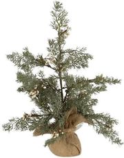 EUROLAMP ΔΕΝΤΡΑΚΙ ΜΕ ΛΕΥΚΑ BERRIES 45CM 600-46371