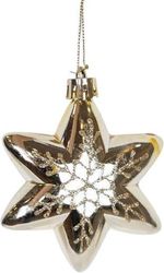 EUROLAMP ΑΣΤΕΡΑΚΙ ΧΡΥΣΟ ΣΕΤ 4ΤΜΧ 5CM 600-46535