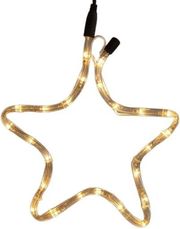 EUROLAMP ΑΣΤΕΡΙ 1M LED ΦΩΤΟΣΩΛΗΝΑΣ ΜΟΝΟΚΑΛΑΝΟΣ ΘΕΡΜΟ ΛΕΥΚO 32X29CM IP44 600-20003