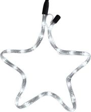 EUROLAMP ΑΣΤΕΡΙ 1M LED ΦΩΤΟΣΩΛΗΝΑΣ ΜΟΝΟΚΑΝΑΛΟΣ ΛΕΥΚΟ 32X29CM IP44 600-20200