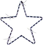 EUROLAMP ΑΣΤΕΡΙ 2M LED ΦΩΤOΣΩΛΗΝΑΣ ΜΟΝΟΚΑΝΑΛΟΣ ΛΕΥΚΟ 56X56CM IP44 600-20100