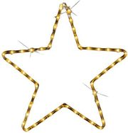 EUROLAMP ΑΣΤΕΡΙ 2M LED ΦΩΤΟΣΩΛΗΝΑΣ ΜΟΝΟΚΑΝΑΛΟΣ ΘΕΡΜΟ ΛΕΥΚO 56X56CM IP44 600-20015