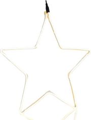 EUROLAMP ΑΣΤΕΡΙ 2M ΝΕΟΝ LED ΦΩΤΟΣΩΛΗΝΑΣ ΜΟΝΟΚΑΝΑΛΟΣ ΘΕΡΜΟ ΛΕΥΚO 54X58CM IP44 600-23000