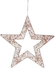 EUROLAMP ΑΣΤΕΡΙ ΜΕ ΠΑΓΙΕΤΕΣ ΣΑΜΠΑΝΙ 45CM 600-45636