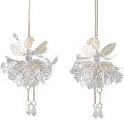 EUROLAMP ΑΚΡΥΛΙΚΗ ΝΕΡΑΙΔΑ ΔΙΑΦΑΝΗ ΜΕ ΑΠΑΛΟ ΧΡΥΣΟ GLITTER 10X155CM ΤΥΧΑΙΑ ΕΠΙΛΟΓΗ 600-45602