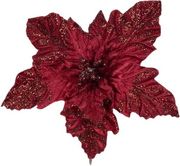 EUROLAMP ΑΛΕΞΑΝΔΡΙΝΟ MΠΟΡΝΤΟ ΜΕ ΧΡΥΣΟΥΣ ΑΝΘΗΡΕΣ 22X12CM 600-46156