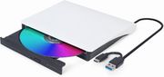 GEMBIRD GEMBIRD EXTERNAL USB DVD DRIVE BLACK-WHITE DVD-USB-031-BW