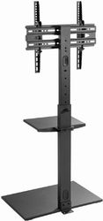 GEMBIRD TV FLOOR STAND 32'-55' BLACK TVS-55T-02