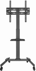 GEMBIRD TV FLOOR STAND WITH CASTER WHEELS (TILT) 32'-55' TVS-55T-01