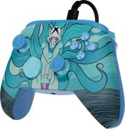 TURTLE BEACH REMATCH ADVANCED WIRED CONTROLLER (XBOX, PC) COLOR BLUE KITSUNE EVERGLOW